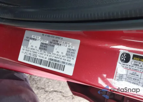 2018 Mazda Mazda6 Touring z USA, uszkodzony, nr VIN JM1GL1VM9J1320582